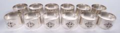  Old Newbury Crafters Set of 12 Old Newbury Crafters Crusader Gothic Craftsman Napkin Rings - 4221268
