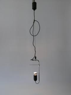  Oluce Minimalistic Mid Century Modern Pendant Lamp or Hanging Light Italy 1970s - 3687387