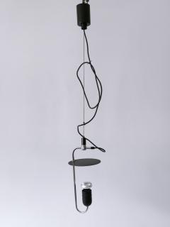  Oluce Minimalistic Mid Century Modern Pendant Lamp or Hanging Light Italy 1970s - 3687391