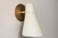  Oluce Pair of 1950s Giuseppe Ostuni Articulating Sconces for O Luce - 768065