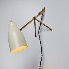  Oluce Pair of 1950s Giuseppe Ostuni Ochetta Grande Wall or Table Lamps for O Luce - 2887029