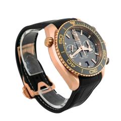  Omega Omega Seamaster Planet Ocean 18K Rose Gold Black Dial 600M - 4608619