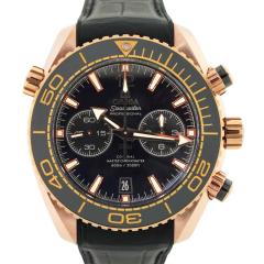  Omega Omega Seamaster Planet Ocean 18K Rose Gold Black Dial 600M - 4609895