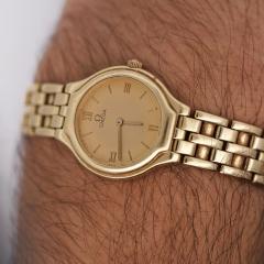  Omega Vintage Omega Deville 18K Gold Classic Watch with Box Papers - 3981834