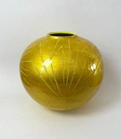  Ono Hakuko Yellow Globular Vessel - 3016261