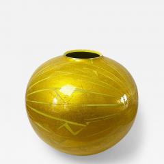  Ono Hakuko Yellow Globular Vessel - 3051091