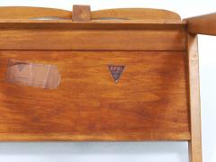  Opal Mid Century Zigzag Clothing Valet Dressing Stand by Opal Germany 1950s - 4380726