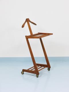  Opal Mid Century Zigzag Clothing Valet Dressing Stand by Opal Germany 1950s - 4380730