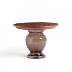  Opera Oleas Blown Glass Table with Wooden Top - 4731881