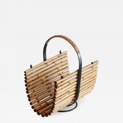  Orange Furniture Bamboo Magazine Holder - 709359