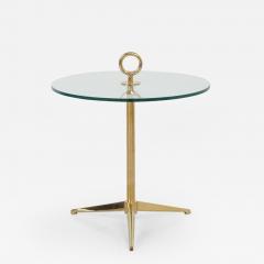  Orange Furniture Brass Tripod Side Table - 390098