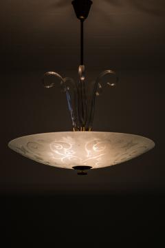  Orrefors Ceiling Lamp Produced by Orrefors in Sweden - 1783601
