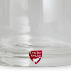  Orrefors Collection of cut and engraved glass decanters and dessert glasses - 4220942