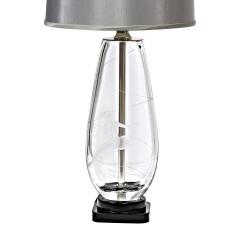  Orrefors Mid Century Modern Translucent Frosted Glass Figurative Table Lamp by Orrefors - 2365674