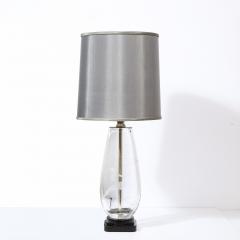  Orrefors Mid Century Modern Translucent Frosted Glass Figurative Table Lamp by Orrefors - 2365676