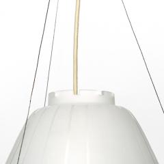  Orrefors ORREFORS PENDANT WITH POLISHED AND ACID ETCHED SHADE ON BRASS FRAME - 3057772