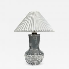  Orrefors Olle Alberius Table Lamp Blown Glass Chromed Metal Sweden 1970s - 4491551