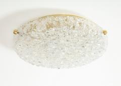  Orrefors Orrefors Crystal Bubble Textured Flushmount - 3084522