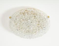  Orrefors Orrefors Crystal Bubble Textured Flushmount - 3084524