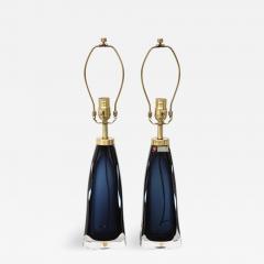  Orrefors Orrefors Deep Sapphire Blue Crystal Lamps - 1547237