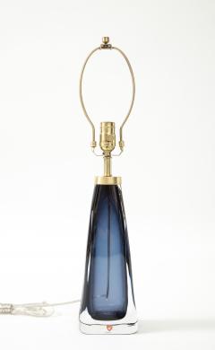  Orrefors Orrefors Sapphire Blue Crystal Lamp - 2261199