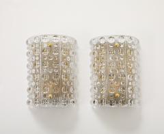  Orrefors Orrefors Scandinavian Modern Crystal Sconces - 4201857