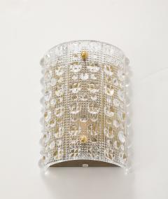  Orrefors Orrefors Scandinavian Modern Crystal Sconces - 4201859
