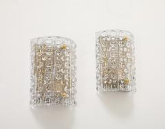  Orrefors Orrefors Scandinavian Modern Crystal Sconces - 4201860