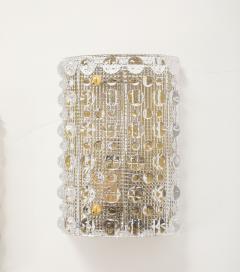  Orrefors Orrefors Scandinavian Modern Crystal Sconces - 4201864