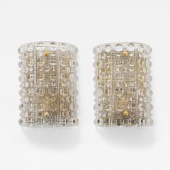  Orrefors Orrefors Scandinavian Modern Crystal Sconces - 4204167
