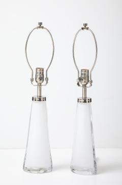  Orrefors Orrefors White Cased Crystal Lamps - 3932971