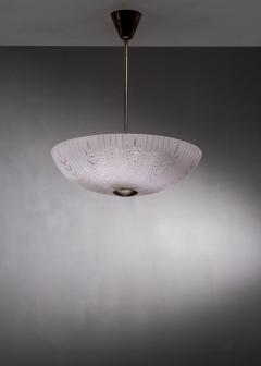 Orrefors Orrefors striped glass pendant - 3349082