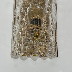  Orrefors Pair of Carl Fagerlund art glass sconces for Orrefors Sweden c 1960s - 4696261