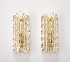  Orrefors Pair of Crystal Sconces by Carl Fagerliund for Orrefors 2 Pairs available  - 3759320