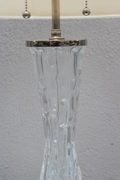  Orrefors Pair of Orrefors Large Crystal Table Lamps - 1510555