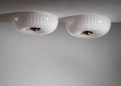  Orrefors Pair of Orrefors ceiling lamps - 4046054