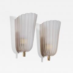  Orrefors Pair of Orrefors wall lamps - 4819098