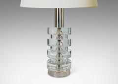  Orrefors Pair of Table Lamps by Carl Fagerlund for Orrefors - 4035408