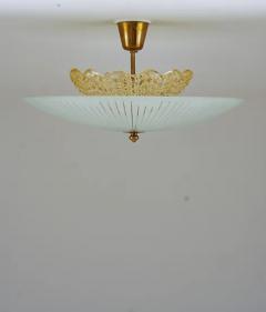  Orrefors Scandinavian Glass Flush Mount by Orrefors Swedish Modern - 3413705