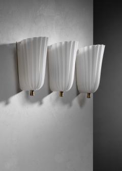  Orrefors Set of 3 Orrefors wall lamps - 4588600