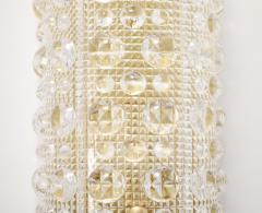  Orrefors Set of 4 Crystal and Brass Sconces Designed by Carl Fagerlund for Orrefors - 3756007