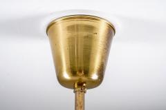  Orrefors Swedish Modern Glass and Brass Pendant by Orrefors - 4382347