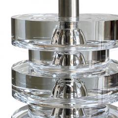  Orrefors Table lamp in Crystal and Steel by Carl Fagerlund for Orrefors - 3147640