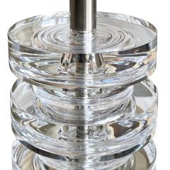  Orrefors Table lamp in Crystal and Steel by Carl Fagerlund for Orrefors - 3147641