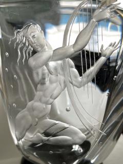  Orrefors Vase Nude Man with Harp - 4443950