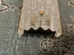  Orrefors Vintage Orrefors Sweden Brutalist Wall Sconce Carl Fagerlund for Lyfa - 3983271