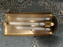  Orrefors Vintage Orrefors Sweden Brutalist Wall Sconce Carl Fagerlund for Lyfa - 3983350