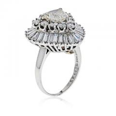  Oscar Heyman Brothers OSCAR HEYMAN 1 82 CARAT TRILLIAN DIAMOND J SI2 GIA RING - 1858300