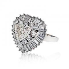  Oscar Heyman Brothers OSCAR HEYMAN 1 82 CARAT TRILLIAN DIAMOND J SI2 GIA RING - 1858304