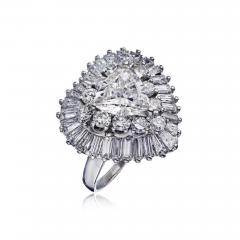  Oscar Heyman Brothers OSCAR HEYMAN 1 82 CARAT TRILLIAN DIAMOND J SI2 GIA RING - 1858795